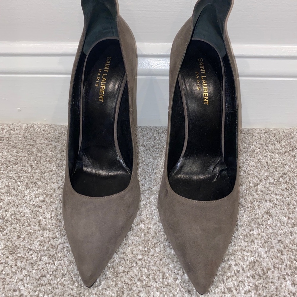 Saint Laurent Suede Heels